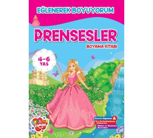 Eğlenerek Boyuyorum Prensesler