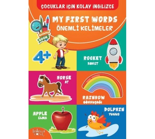 Çocuklar İçin Kolay İngilizce - My First Words Önemli Kelimeler