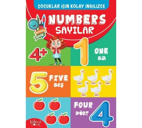 Çocuklar İçin Kolay İngilizce - Numbers Sayılar