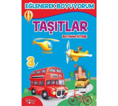 Taşıtlar Boyama Kitabım