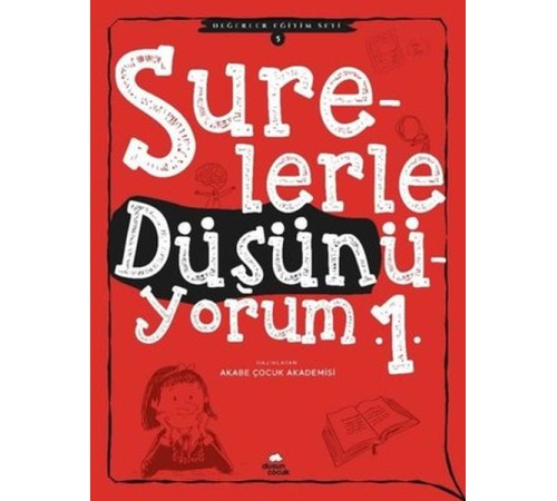 Surelerle Düşünüyorum 1 - Değerler Eğitimi Seti 5