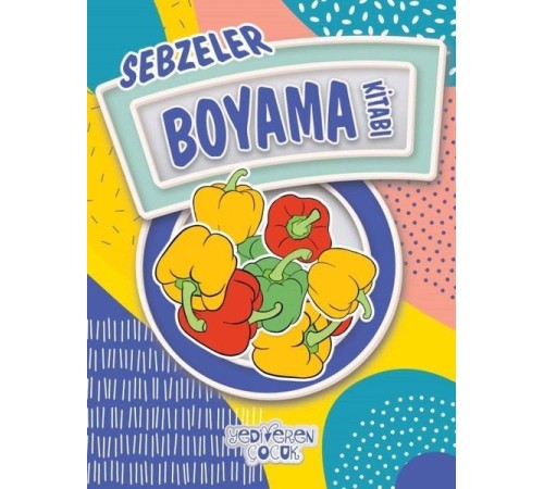 Sebzeler Boyama Kitabı Sebzeler Boyama Kitabı