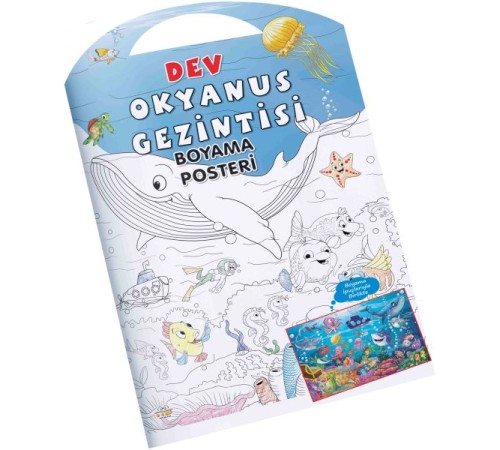 Okyanus Gezintisi Dev Boyama Posteri