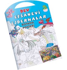 Efsanevi Ejderhalar Dev Boyama Posteri