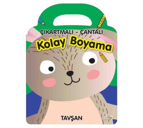 Tavşan - Çıkartmalı-Çantalı Kolay Boyama Tavşan - Çıkartmalı-Çantalı Kolay Boyama