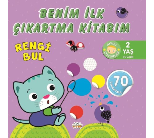 Benim İlk Çıkartma Kitabım Rengi Bul