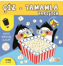 Çiz-Tamamla-Yapıştır Haydi Arkadaş Olalım