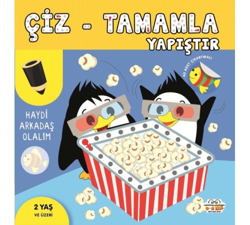 Çiz-Tamamla-Yapıştır Haydi Arkadaş Olalım Çiz-Tamamla-Yapıştır Haydi Arkadaş Olalım