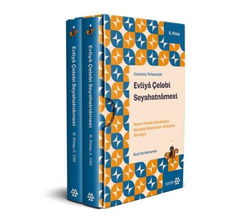Evliya Çelebi Seyahatnamesi 6.Kitap 2 Cilt ( Kutulu)