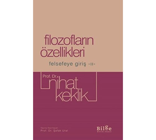 Filozofların Özellikleri
