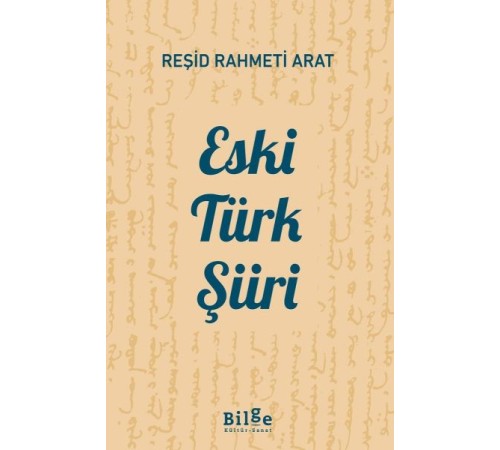 Eski Türk Şiiri