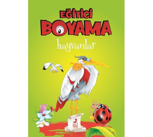 Eğitici Öğretici Boyama  - Hayvanlar