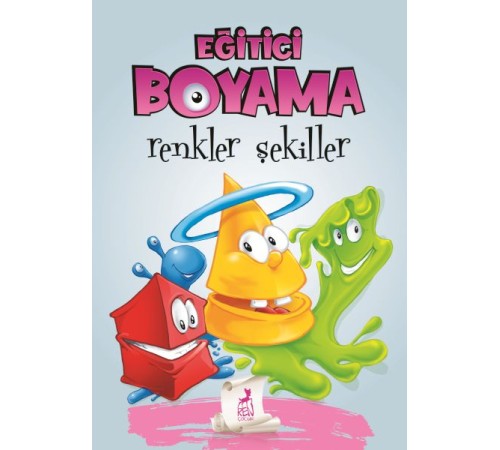Eğitici Öğretici Boyama  - Renkler Şekiller