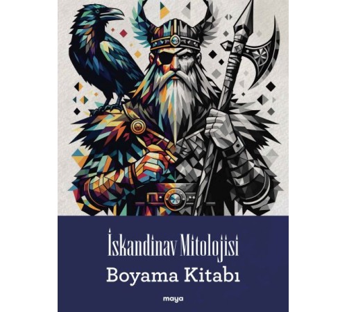 İskandinav Mitolojisi Boyama Kitabı