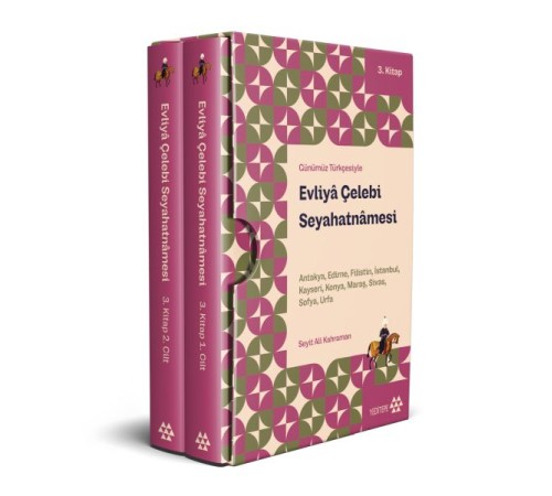 Evliya Çelebi Seyahatnamesi (3. Kitap 2 Cilt Kutulu)