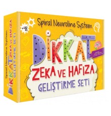 Dikkat Zeka ve Hafıza Geliştirme Seti (8 kitap)