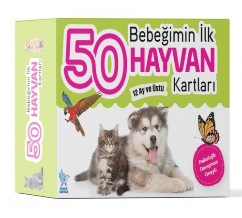 Bebeğimin İlk 50 Hayvan Kartları
