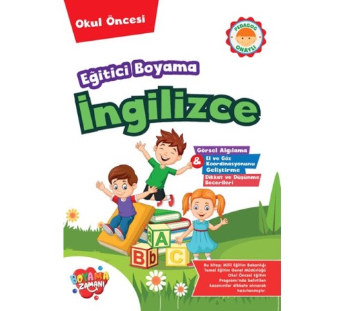 Eğitici Boyama - İngilizce