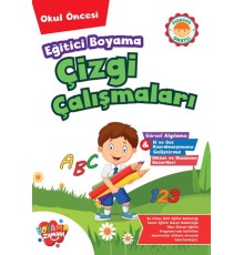 Eğitici Boyama - Çizgi Çalışmaları