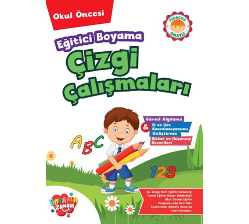 Eğitici Boyama - Çizgi Çalışmaları