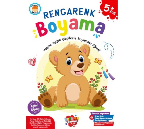 Rengarenk Boyama 5 Yaş