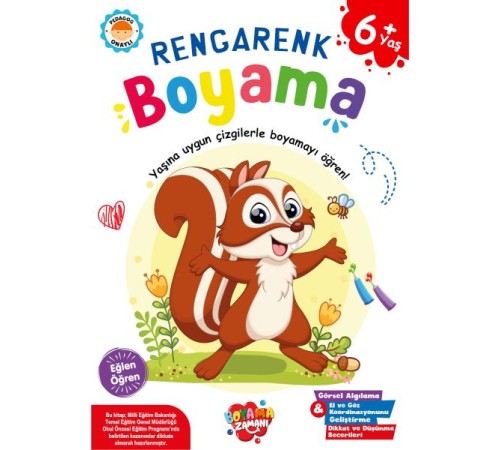 Rengarenk Boyama 6 Yaş Rengarenk Boyama 6 Yaş