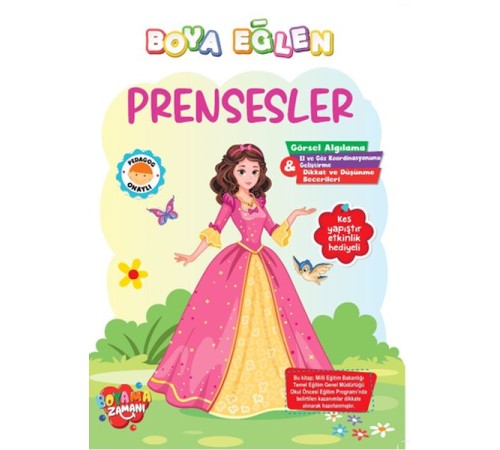 Boya Eğlen - Prensesler Boya Eğlen - Prensesler