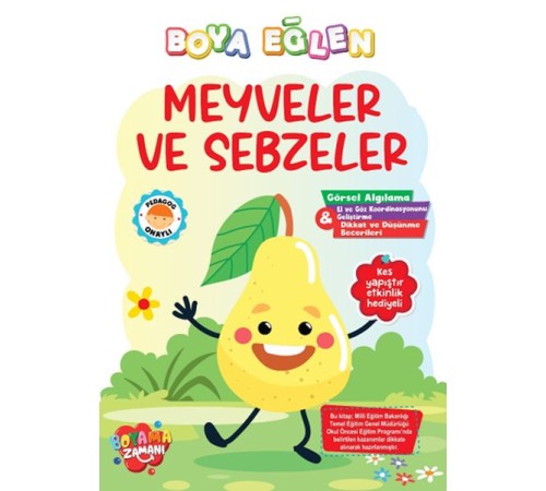 Boya Eğlen - Meyveler veSebzeler