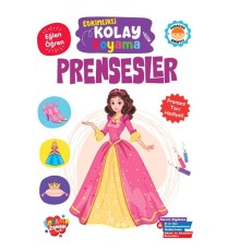 Etkinlikli Kolay Boyama – Prensesler