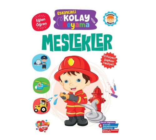 Etkinlikli Kolay Boyama – Meslekler