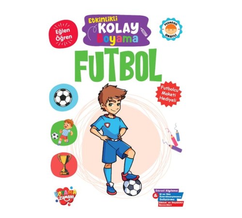 Etkinlikli Kolay Boyama – Futbol