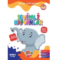Hayvan Dostlarımız - Sevimli Hayvanlar Seviye 5 (6-7 Yaş)