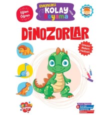 Etkinlikli Kolay Boyama – Dinozorlar
