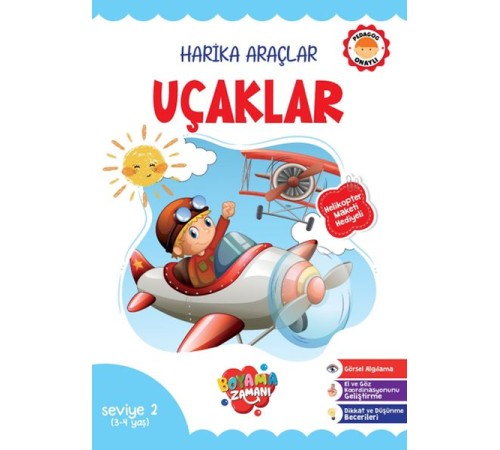 Harika Araçlar – Uçaklar Seviye 2 (3-4 Yaş) Harika Araçlar – Uçaklar Seviye 2 (3-4 Yaş)