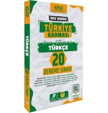 Tasarı Yayınları KPSS Türkiye Karması Türkçe 20 Deneme