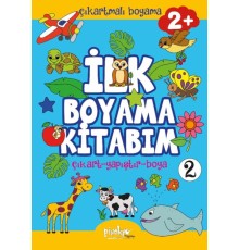 Çıkartmalı İlk Boyama Kitabım 2+ Yaş-2