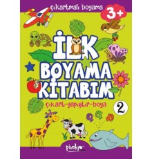 Çıkartmalı İlk Boyama Kitabım 3+ Yaş-2