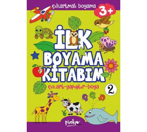 Çıkartmalı İlk Boyama Kitabım 3+ Yaş-2