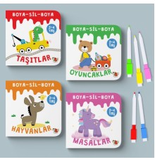 Boya-Sil-Boya (4 Kitap Set)