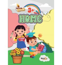 Homes (Ev Bölümleri) Türkçe – İngilizce Boyama Kitabı