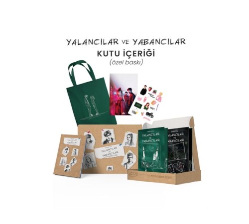 Yalancılar ve Yabancılar Serisi İki Kitaplık Hediyeli Set (Özel Baskı)