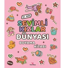 Sevimli Kızlar Dünyası Boyama Kitabı