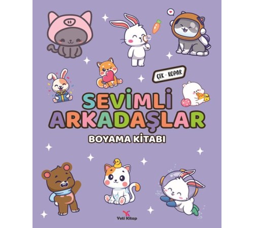 Sevimli Arkadaşlar Boyama Kitabı