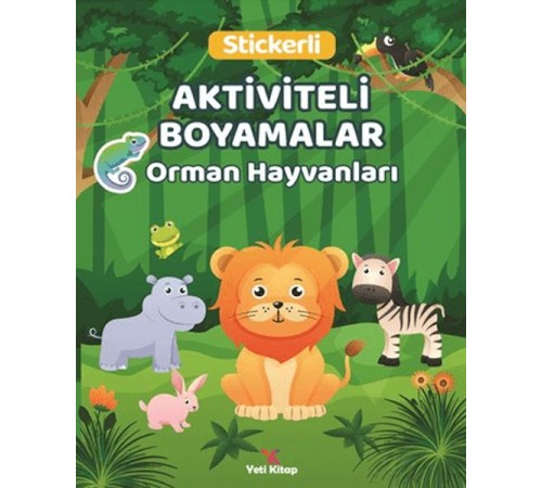 Orman Hayvanları Aktiviteli Boyamalar