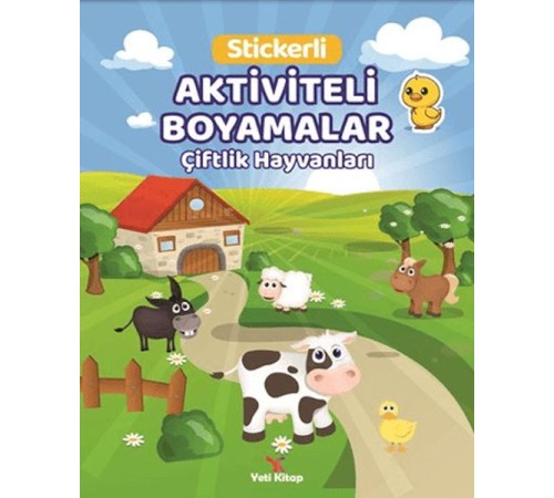 Çiflik Hayvanları Aktiviteli Boyamalar