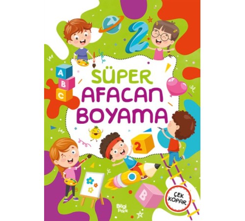 Süper Afacan Boyama Kitabı