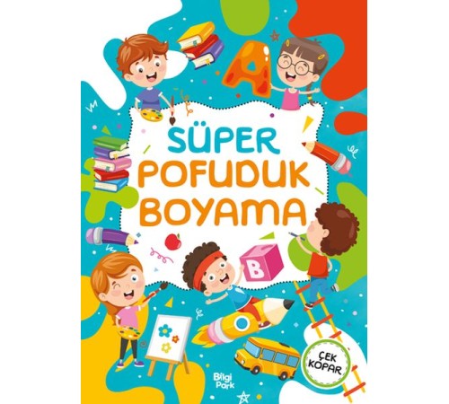 Süper Pofuduk Boyama Kitabı Süper Pofuduk Boyama Kitabı