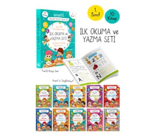 İlk Okuma ve Yazma Seti – 10 Kitap