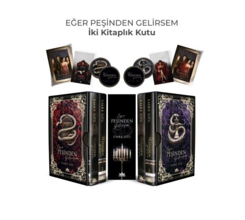 Eğer Peşinden Gelirsem Serisi - İki Kitaplık Kutu (Ciltli)