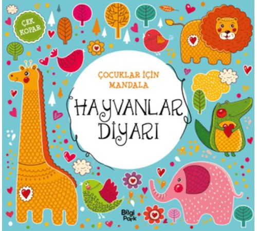 Çocuklar İçin Mandala - Hayvanlar Diyarı Çocuklar İçin Mandala - Hayvanlar Diyarı